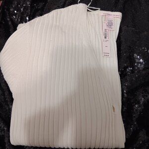 Victoria's Secret Luxe Crème Knit Cardigan Long Sweater Dress